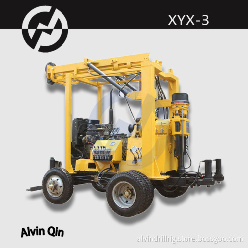 xyx-3 Hydraulic trailer mounted water well drilling rig from original manufacturer
